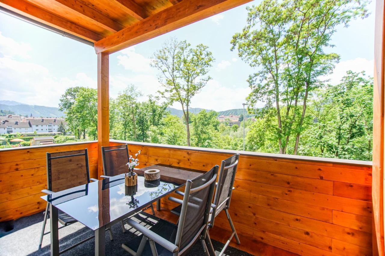 Auszeit Steiraland 7 Mit Ueberdachten Balkon Und Parkplatz 莱奥本 外观 照片